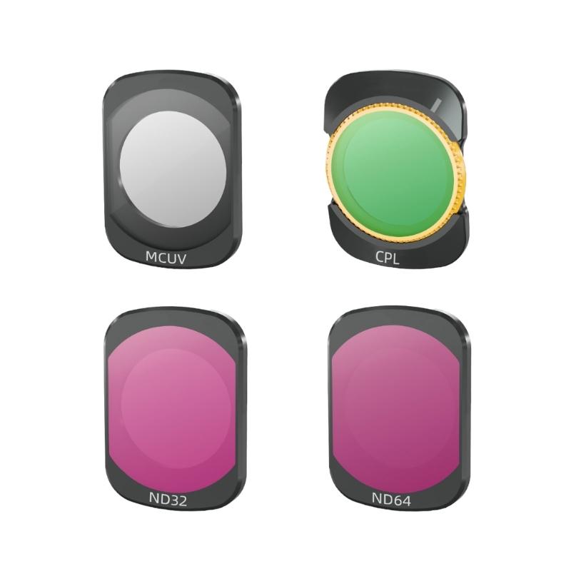Светофильтры для камеры Pocket 3 Набор фильтров MCUV CPL ND8 ND16 ND32 ND64 для экшн-камеры Аксессуары