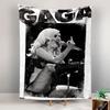 Gaga Poster Tapestry Wall Hanging, Pop Star Retro Art, Bold Music Wall Decor for Bedroom Dorm