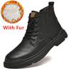Fashion New Men's Shoes 2024 Sneakers Men All-match Men's Motorcycle Boots Fashion Comfortable Boots Men Outdoor High Top Leather Boots