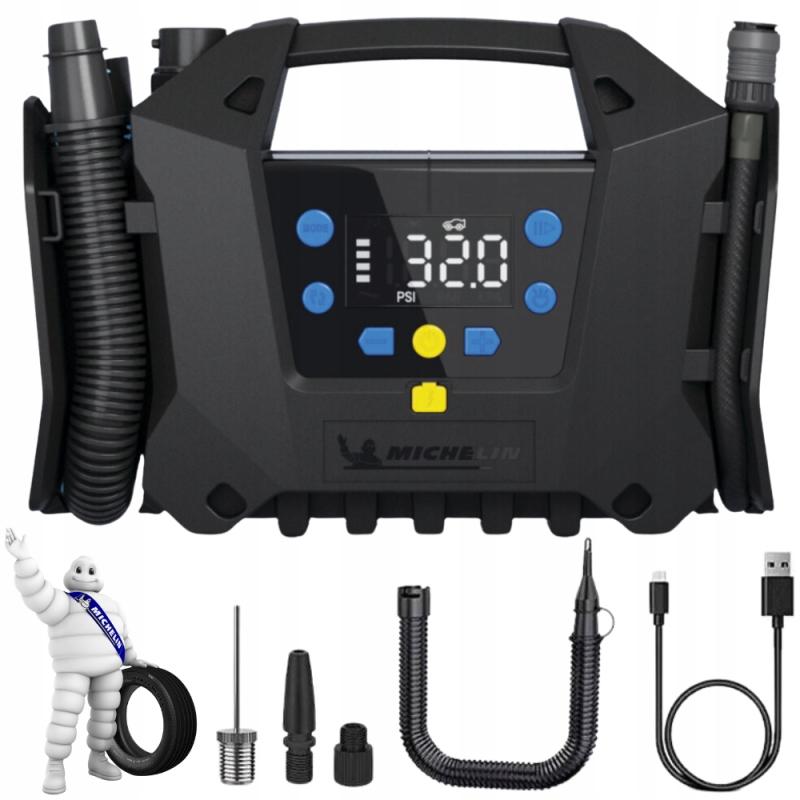 Michelin Digital Wireless Programmable Tire Inflator with LED Flashlight