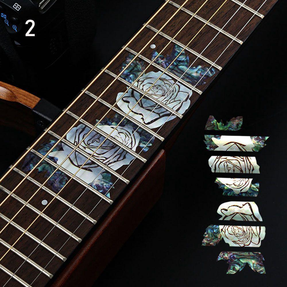 Decorations Ultra Thin Stickers Guitarra Accessories Fretboard Sticker Cross Inlay Decals