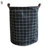Foldable Laundry Basket Dirty Clothes Toys Storage Bag Handle Bucket Organizer
