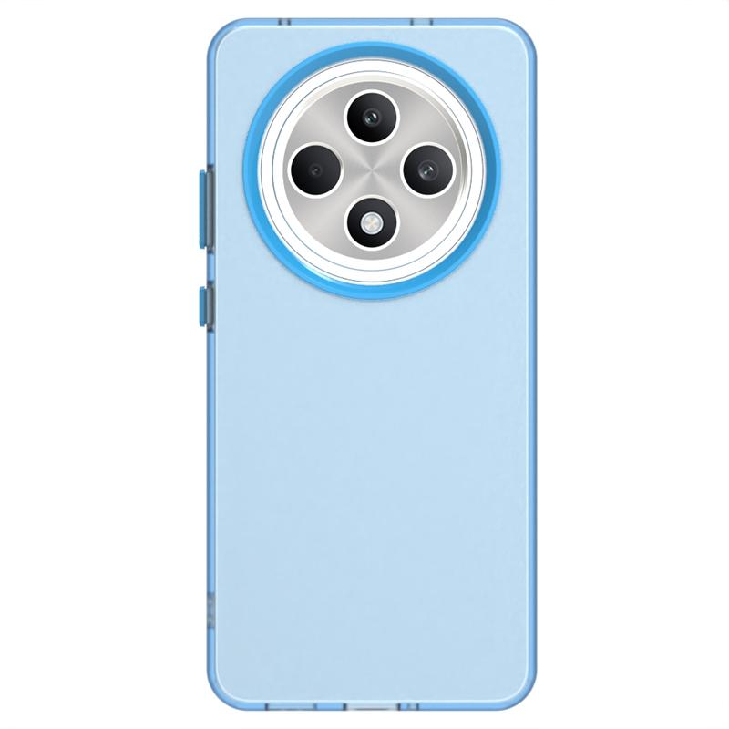 Противоударный чехол для телефона конфетного цвета для Oppo Reno12 FS Матовый прозрачный чехол для Oppo Reno 12 FS Чехол для Oppo Reno 12 FS Чехол для Oppo Reno 12 FS