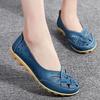 Women Flat Shoes  Breathable Leather Shoes For Women Loafers Soft Leather Flats Shoes