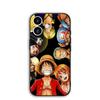 Cover for Apple iPhone 16 15 14 11 Pro Max 6 7 8 Plus + SE2 SE3 SE 2022 2020 8+ Phone Case Luffy One Pieces Zoro Sanji