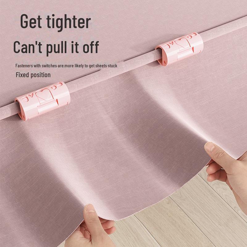 Застежка для простыней Douyin: Нескользящая, безыгольная клипса для фиксации одеял и чехлов
