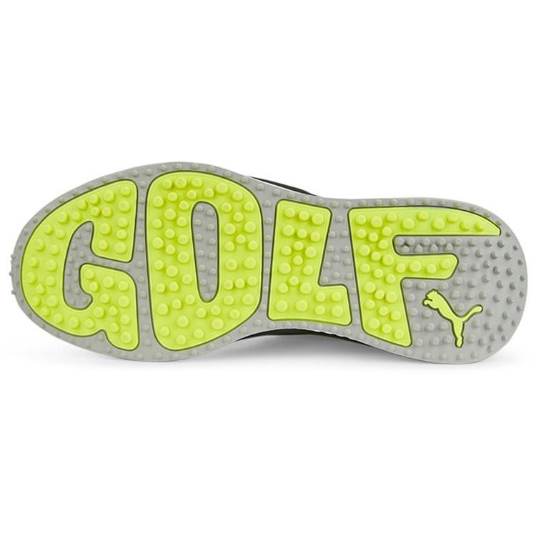 PUMA Golf Collection Gs Fast Abrasion Resistant Abrasion Resistant Low top Golf Shoes Men's White Gray Yellow 376357-06
