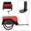 Transport Trailer Cargo Trailer Bicycle Trailer Cargo Bicycle Trailer CargoTrailer (Red-Black)