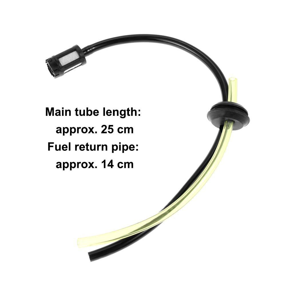 Brush Lawn mower Pipe Tubing assembly Replacement Hose Strimmer Grass Trimmer Tube Gasoline Filter