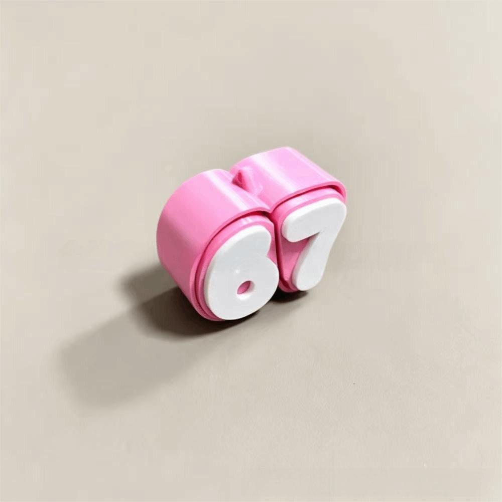 3D Printed Click Fidget Toy Movable Press Parts Stress Relief Toy Lovely Fidget Toy Study