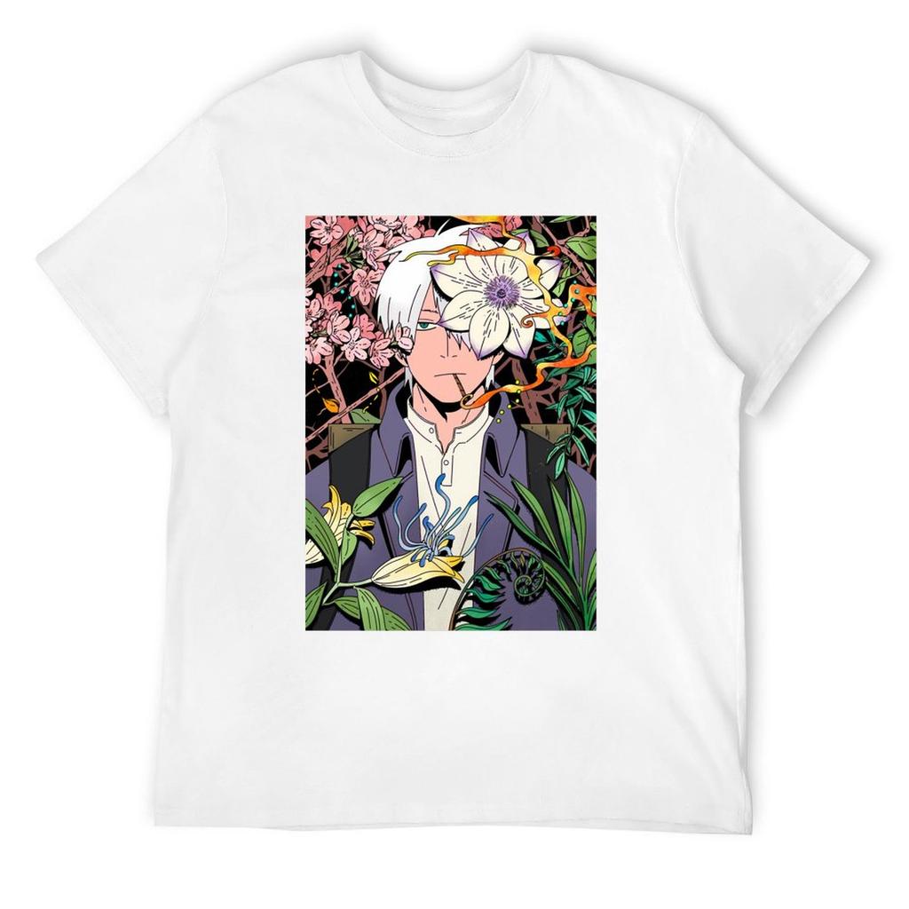 Music Retro Anime Tv Mushishi Series Cute Graphic Gift T-Shirt Blouse oversizeds plus size men clothing