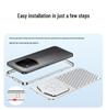 Honor Magic6 Pro Porsche Aluminum Alloy Case with Heat Dissipation & Metal Snap Button