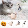Ghost/Spirit/Pumpkin Cat Chewing Fun Doll Plush Halloween Cat Teeth Grinding Toys  Cleaning Teeth