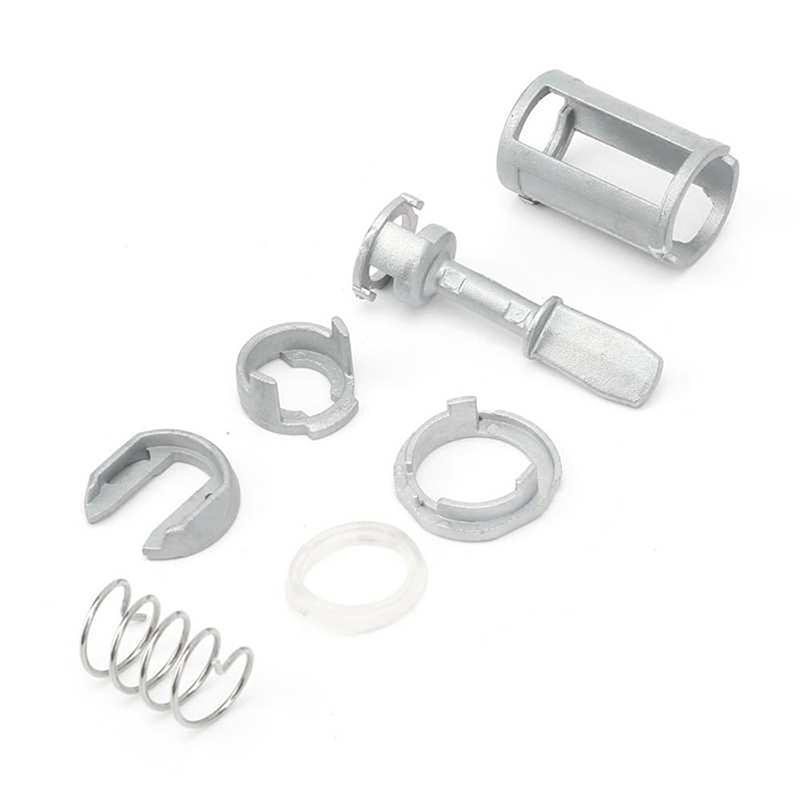 7 шт. Детали для продвижения автомобиля Цилиндр замка двери Ремонтный комплект из цинкового сплава Для VW POLO GOLF BORA SKOD Передний правый/левый 1U0837167E