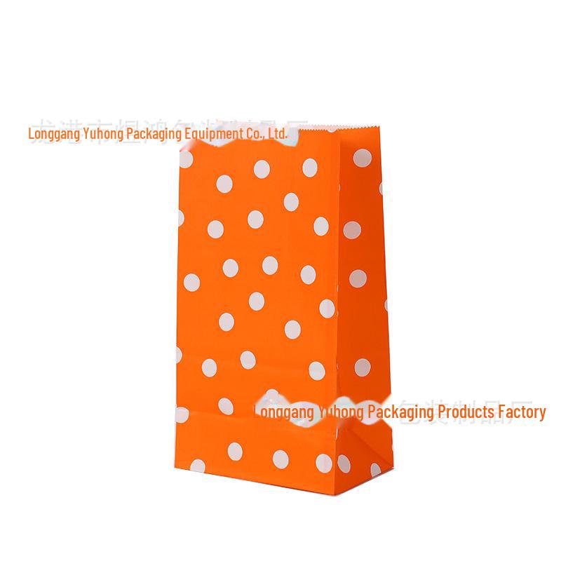 Пакеты для конфет из крафт-бумаги на заказ — красочные, милые, с квадратным дном