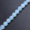 Creative Jewelry Making For Necklace Bracelet Round Charms Natural Opal Stone 4/6/8/10/12mm DIY Spacer Loose Beads