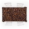 Retro Coffee Pattern Tablecloth Waterproof Dining Table Wedding Party Rectangular Tablecloth Home Textile Kitchen Decoration