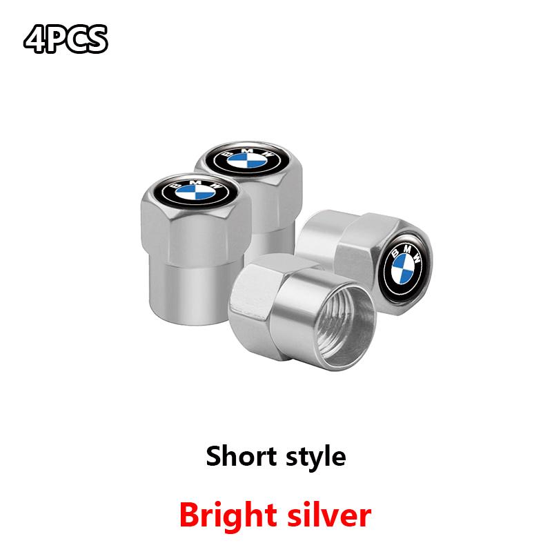  X1 X3  E46 E90 E60 4Pcs Rigid Metal Wheel Tire Valve Stem Caps Dust Cylinder Covers Hexagonal  Car Exterior Tuning Accessory HJ5