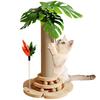 Cat Scratching Cat Cat Toy Realistic Leaves and Rotating Cat Safe Relieve Easy To Assemble Pole, Tree, Included, Toy, Toy, Material, Loneliness,