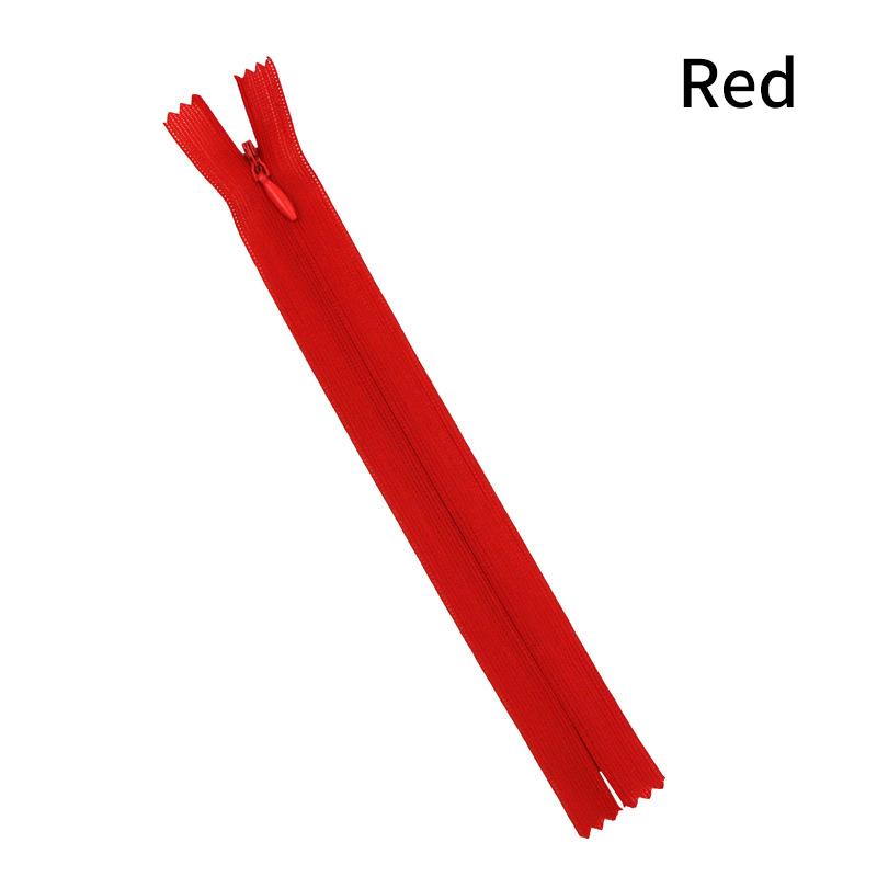 10PCs For Tailor Zippers Pull Charms Nylon Coil Zippers Invisible Zippers Lace Zipper Closure