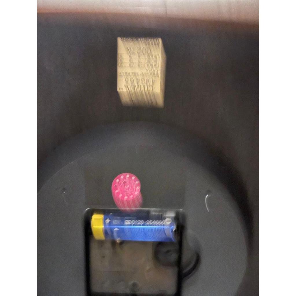 Used CITIZEN Quartz Wall Clock Retro