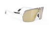 Солнцезащитные очки RUDYPROJECT Spinshield Air Белый Линза 147 мм, Матовый/Мульти-Лазерный Золотой, SP845758-0000, Ширина