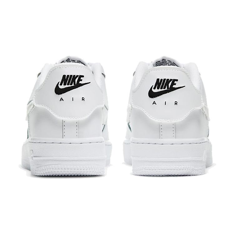 Nike Кроссовки Air Force 1/1 GS белые детские черные DB2812-100