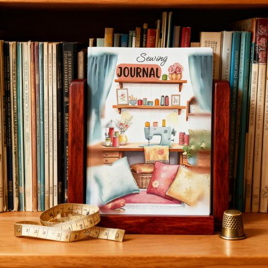 Yousheng Sewing Project Journal Thick Paper Log Book for Daily Quilting & Stitching Records Personal Diary Project Notes Gift for Sewing Enthusiasts