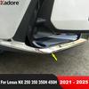 Для Lexus NX 250 350 350H 450H - 2024 2025 Стальные Угловые Накладки Переднего Бампера Автомобиля Накладки Противоударные Полосы Аксессуары