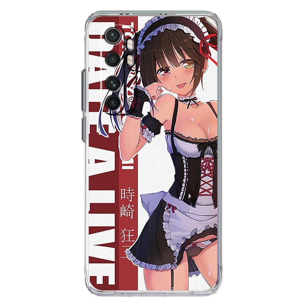 Чехол для телефона Date A Live с аниме Токисаки Куруми для Xiaomi Poco X3 NFC F3 M3 GT M4 Mi 11 Lite 5G Ultra 11T 11X 12 Pro 11i 12X