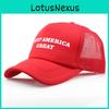 Великая Америка Сохраняй 2020 Классическая Шляпа Трампа Президентская Бейсболка Сетчатая Летняя Кепка