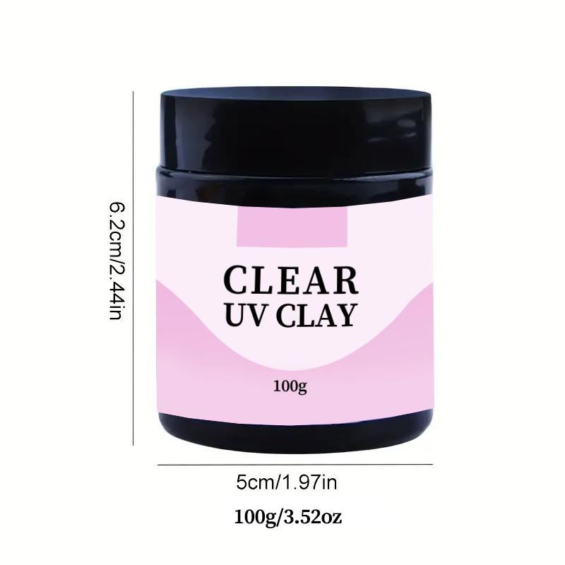3D Resin UV Clay 100g Non-toxic for DIY Material Sculpting Handcraft, for Silicone Molds Clear, Suitable for All Ages.