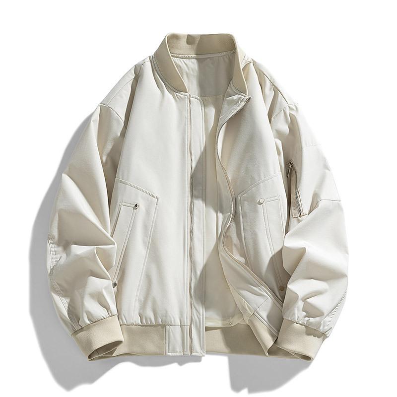 Bomber Jacket Spring and Autumn Loose Spring and Autumn Casual Jacket American Trendy Baseball Jacket
