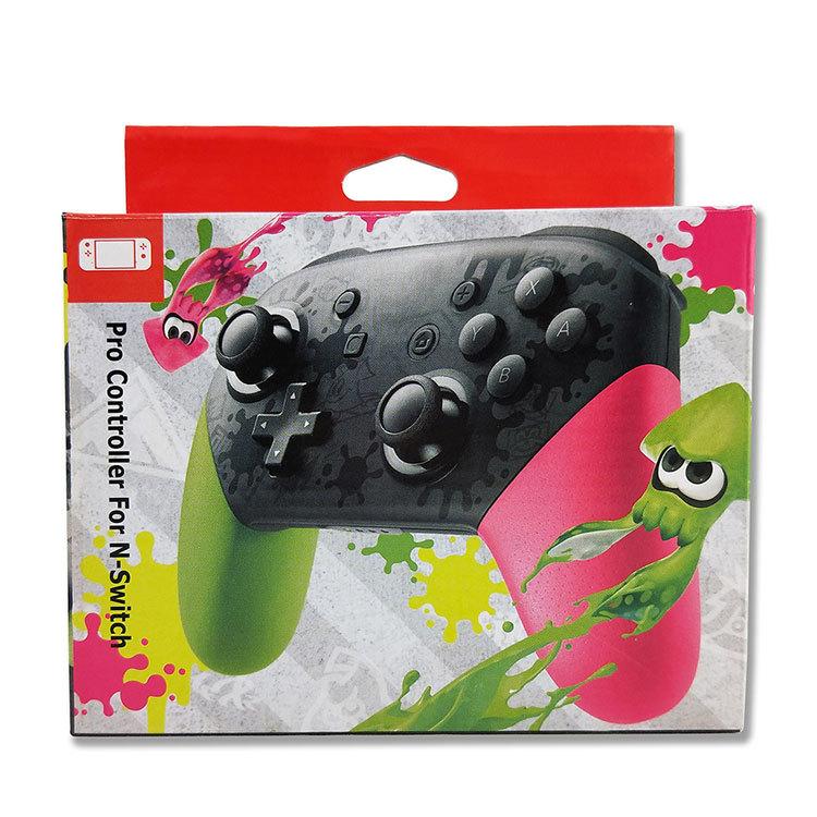 Беспроводной контроллер для консоли Switch Геймпад с управлением движением Турбо, Pro-контроллер в тематике Zelda Splatoon 2 Xenoblade