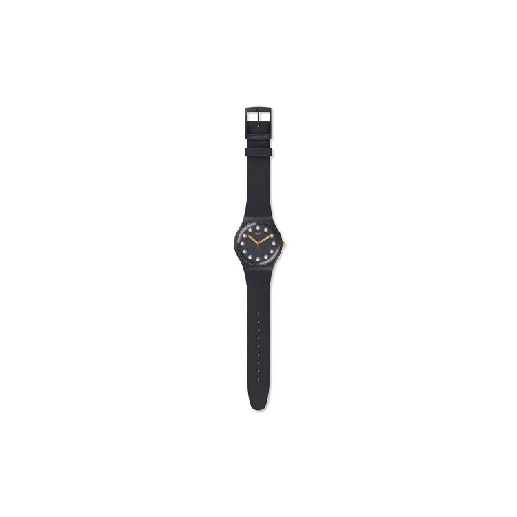 Swatch Унисекс Серия Gent Черные часы SUOM104 SUOM104