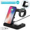 5 In 1 Wireless Charger Dock Station For Apple Watch For Airpods Iphone14 13 12 Samsung S20 S10+ 15w Qi Fast Charge Stand
