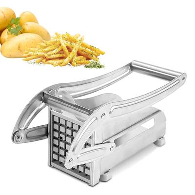 Картофель из нержавеющей стали для нарезки картофеля фри, ручная соковыжималка для овощей и фруктов, кухонная, коммерческая, для домашнего использования, резак, машина, многофункциональный,