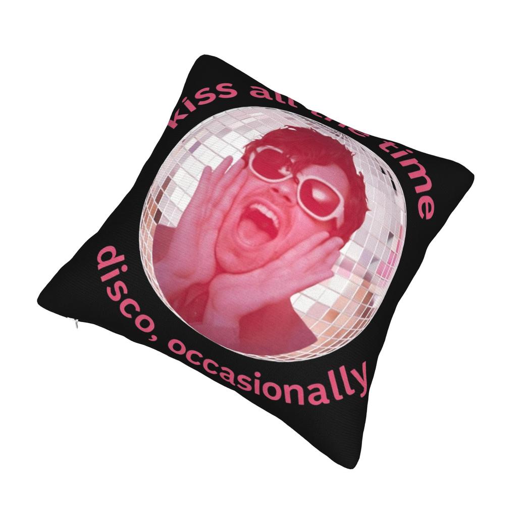 Harrys Styles Kiss All The Time Disco Occasionally Pillowcase Printing Cushion Cover Decoration Throw Pillow Case Cover