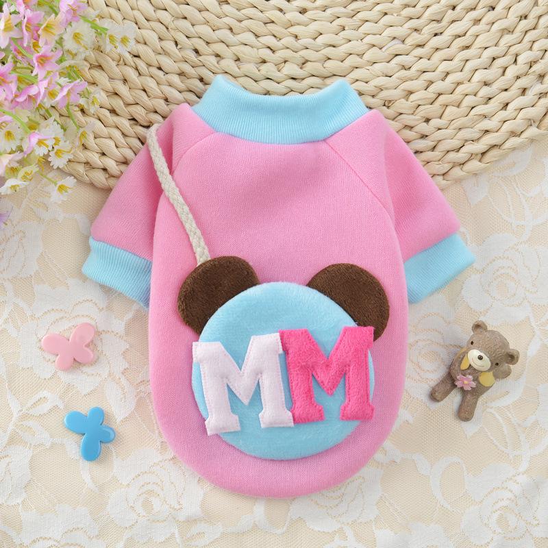 Пальто для собак из мультфильмов, куртка, зимняя одежда для собак для французских бульдогов, милые любители, юбка из хлопка, платье для собак, одежда для домашних животных