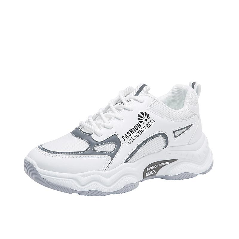 Женская обувь в Корейском стиле Daddy, осенняя новая студенческая универсальная спортивная обувь, женская повседневная обувь с увеличенным каблуком