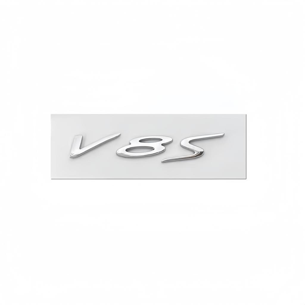 3D Speed V8 V8S W12 Letter Badge Sticker Side Fender Rear Trunk Emblem Decal High-Quality Car Exterior Styling Accessories