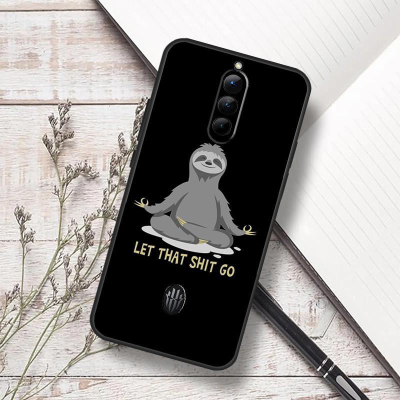 Sloth Animal Cute Case For ZTE Nubia RedMagic 10 Air 5G 6 7 6S 7S Pro RedMagic 10S 9S 8S 8 9 10 Pro Plus Cover