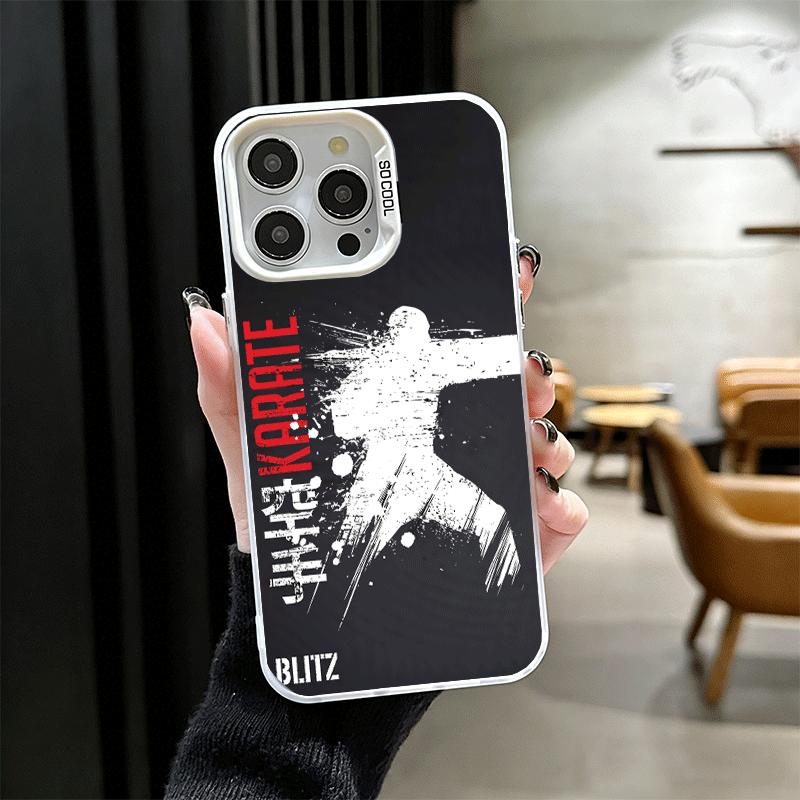 Karate Oyama Kyokushin Shockproof Phone Case for iPhone 17 Air 16 16E 15 Pro Max 14 Plus 13 Mini 12 Back Cover Anti Fall Fundas