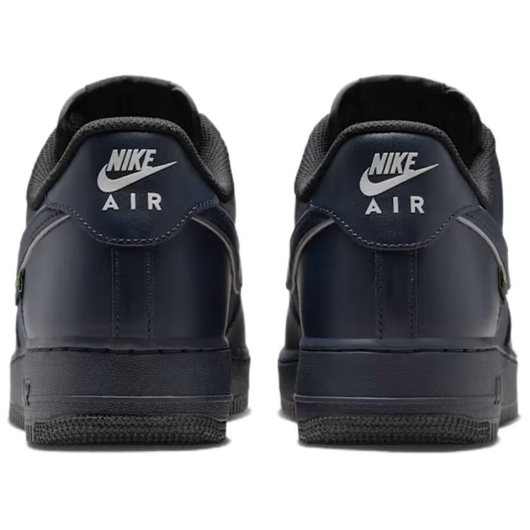 Nike Кроссовки Nike Air Force 1 Low Dark Obsidian Cordura Унисекс Синий Черный Металлик-Серебристый IM6001-475