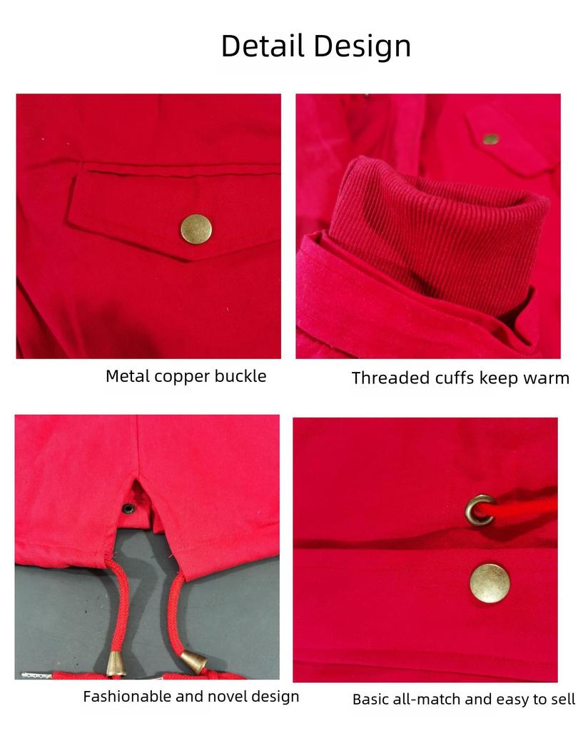 Горячая зимняя распродажа: Женское утягивающее пальто с капюшоном из плотного бархата и хлопка