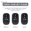 Abs Carbon Fiber Style Car Key Case Cover For Honda Civic 11Th Accord Cr-V Hr-V Pilot Vezel Zr-V Crv Key Protector Accessories