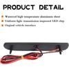 Full Red Led Light Black Smoked Lens kit Compatible With 1994 1995 1996 1997 1998 Ford Mustang V6 GT Cobra SVT Rear Bumper Side Marker Lamp