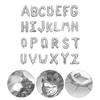 16 Inch Balloon Banner Create Mini Number Balloons Letter Foil The Silver Alphabet