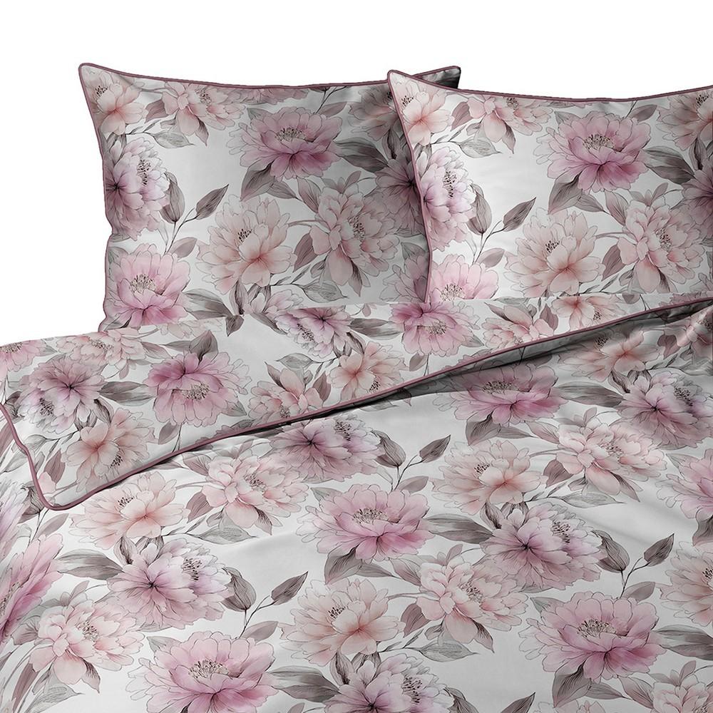 Pościel Bawełniana Perkal 160X200Cm Z Lamówką + Luksusowa Torebka