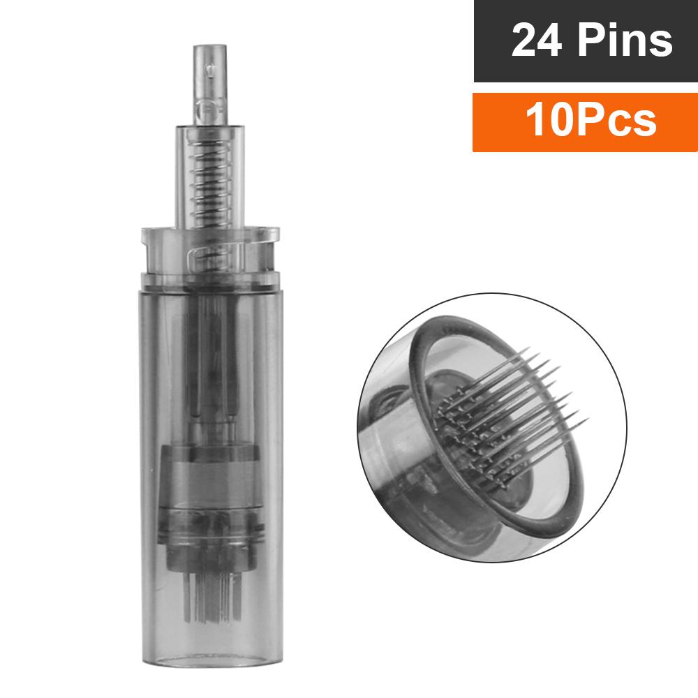 Dr.Pen Сменные иглы A7, картриджи с наконечником, одноразовые иглы для микронидлинга MTS, ролик для дермы, сменные иглы, 10 шт./упак.